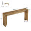 62.99cm Console Table
