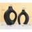Christiam 2 Piece Handmade Ceramic Table Vase-1106716725
