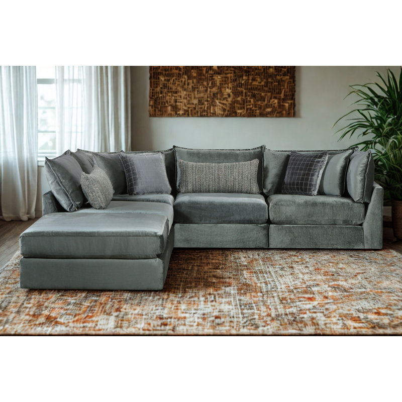 Luxe Pine Modular Sectional