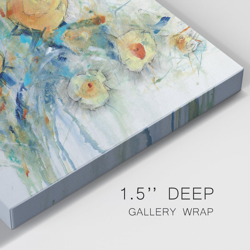 Étude de fleurs sur toile tendue I-Premium Gallery, H 40 po x l 40 po x P 1 po