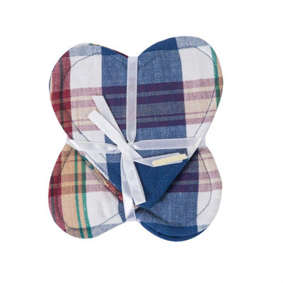 Cotton 4 Piece Coaster Set
