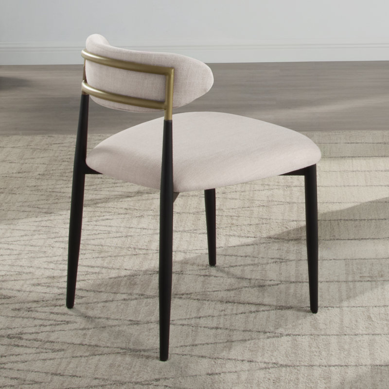 Chaise d'appoint Cavender (lot de 2), Beige