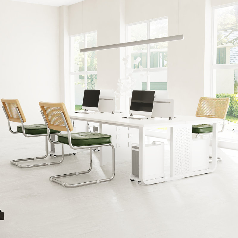 Ensemble de 2 chaises de salle à manger Classic Classic, Vert