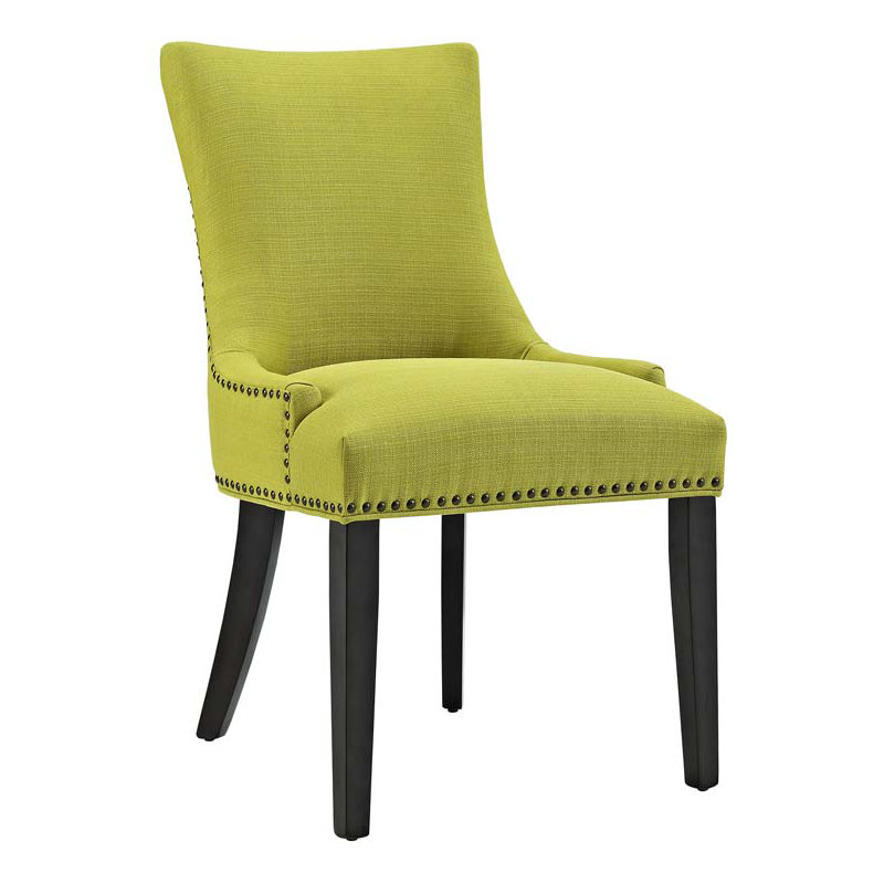 Modway Marquis Fabric Dining Side Chair, Wheatgrass