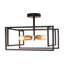 Iron Semi Flush Mount