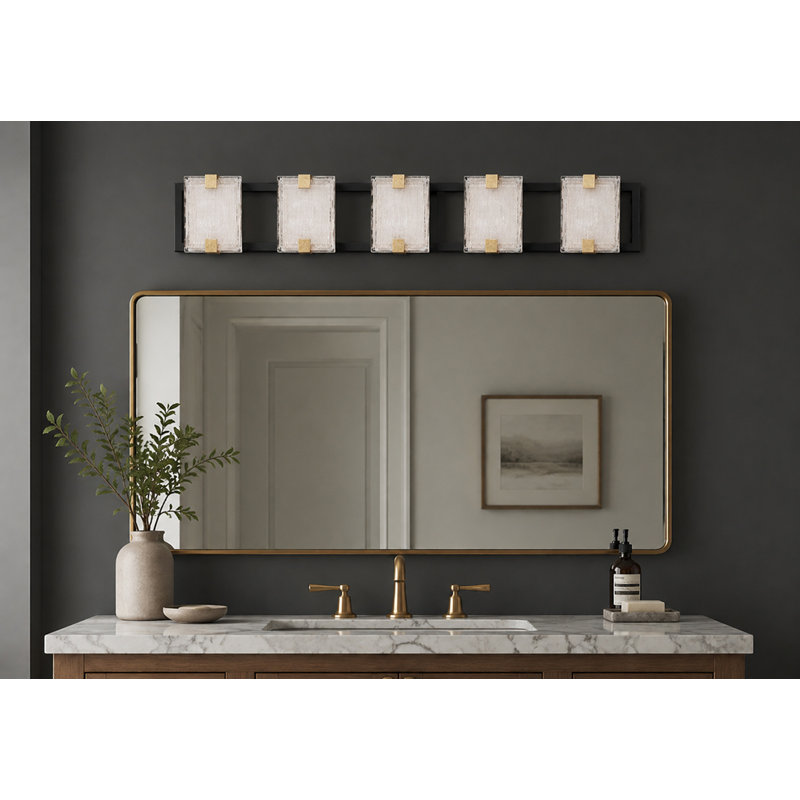 Dinah 5 - Light Dimmable LED Bath Bar