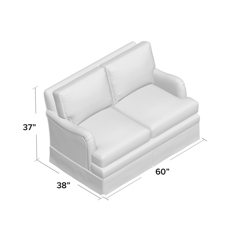 London Loveseat, Savannah Latte