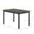 Faux Marble Top metal frame dinette table