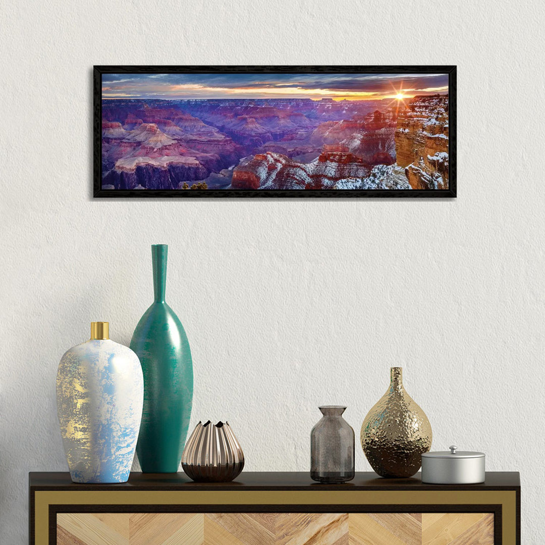 Hopi Point Sunrise II von Susanne Kremer - Panoramagalerie-Giclée auf Leinwand