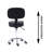 Backed Adjustable Height Ergonomic Lab Stool with Wheels-1287470524