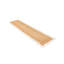 Tapis uni en jute tressé festonné-974502845