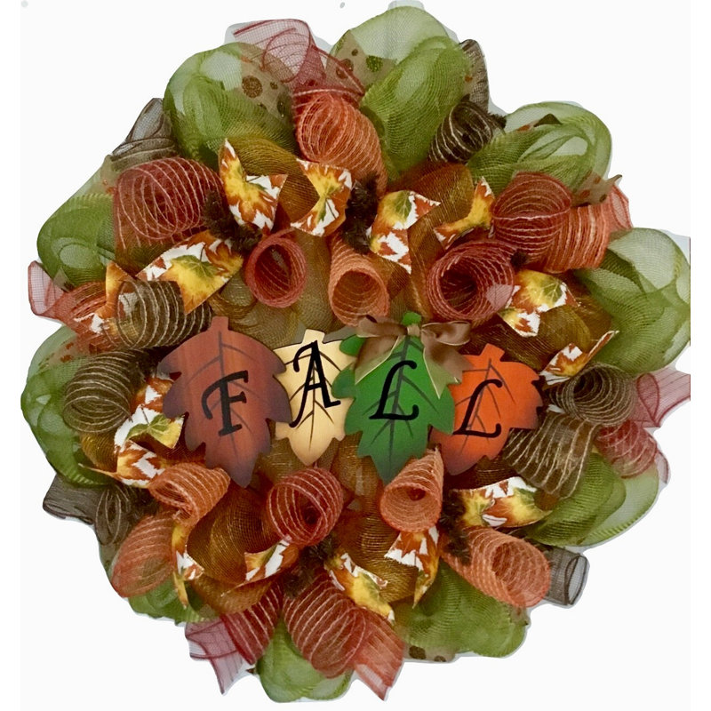 Fall Welcome Wreath