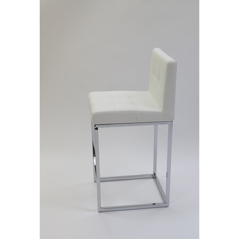 Tabouret de comptoir 25 po Forman, Blanc