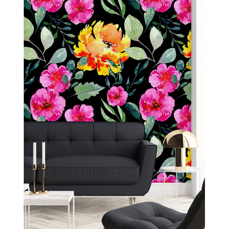Peel & Stick Floral Wall Mural