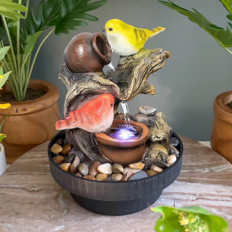 Indoor Fountain with Lights