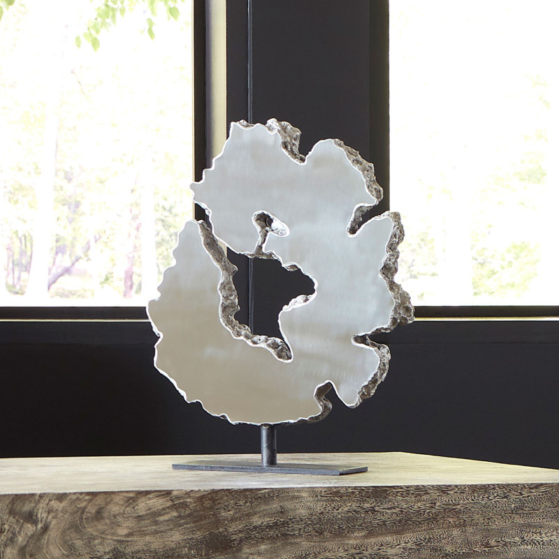 Lava Slice on Stand Sculpture