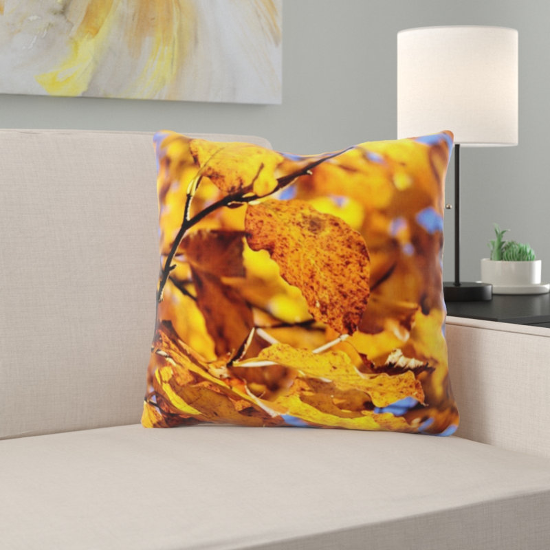 Microsuede Throw Pillow