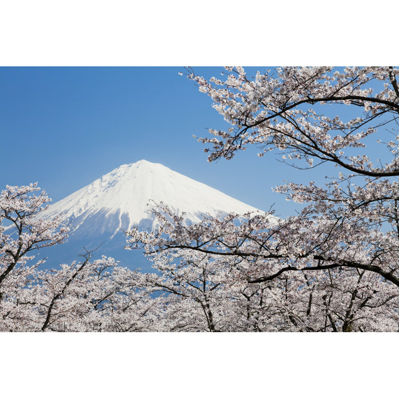 Mount Fuji - Wrapped Canvas Print, 20cm H x 30cm W