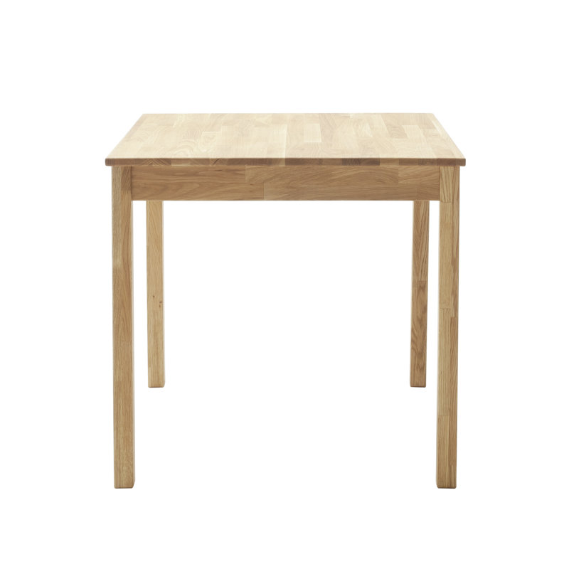 Sammie Beech Solid Wood Dining Table, Brown