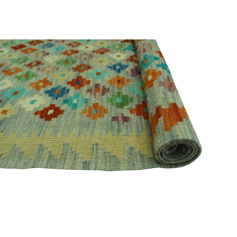Bobbee Wool Geometric Indoor Rug