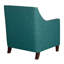 Fauteuil et repose-pieds bleu sarcelle Rodrige-994322203