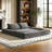 Boneless Sleeper Sofa Modular Sofa Bed, 3-In-1 Convertible Sofa Bed with Chenille Fabric, High Density Sponge - No Assembly Required & Removable Cover-1095863138