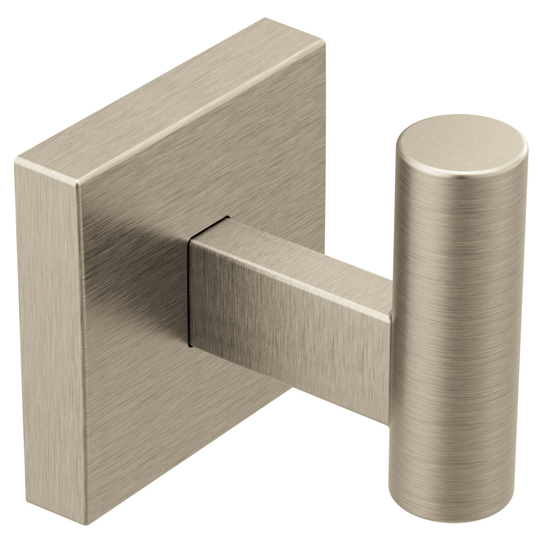 Triva Wall Mounted Robe Hook Moen Finish: Brushed Nickel