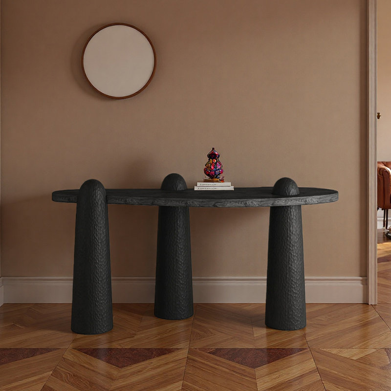 Console à la mode italienne, Noir