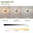 Jacionna 41.3'' Ceiling Fan with 10 LED Lights