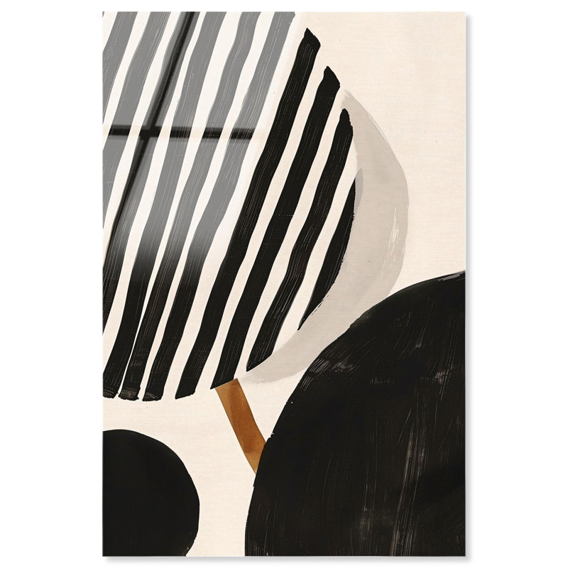 Décoration murale linéaire moderne Linear Contempo par Art Remedy, prête à être accrochée, H 15 po x l 10 po