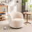 Nen Boucle Swivel Barrel Chair-958135549