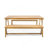 Outdoor 3-Piece Picnic Table Set, Contemporary Acacia Wood Patio Dining Set With Benches - All-Weather & Compact For Balcony, Deck, Camping