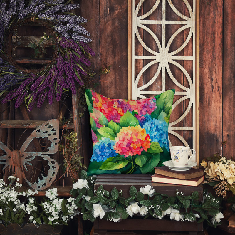 Other/No Pattern Outdoor Throw Pillow, 14" H x 14" W
