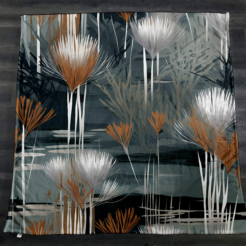 Throw Blanket, 51" W x 60" L