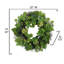 Couronne en soie 22 po