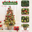 Arbre de Noël, arbre de Noël artificiel avec 8 modes de base inclus, décoration de Noël pour la maison