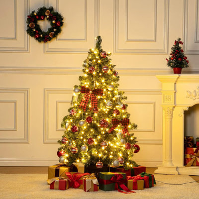 54' H Lighted Artificial Christmas Tree