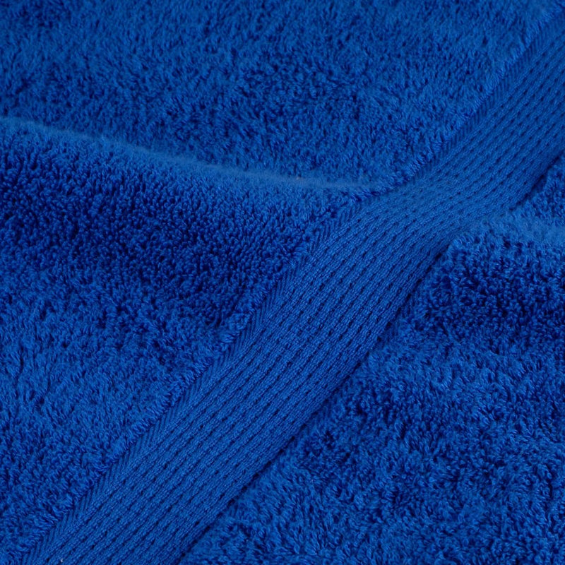 Premium Shower Towels SOLUND 4Pcs 600Gsm, Hand Towels - 4 Pack, Blue