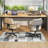 78.7" Extra Long 2-Person Computer Desk Conference Table Writing Desk Executive Desk-536554729