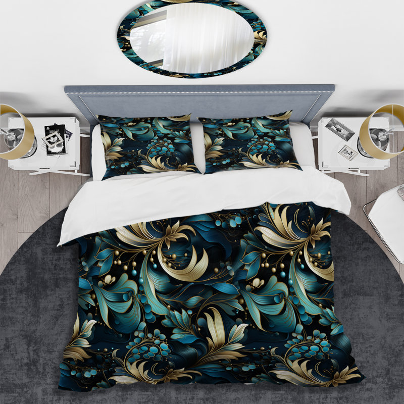 Ensemble de housse de couette Davender, Housse de couette pour très grand lit et 2 très