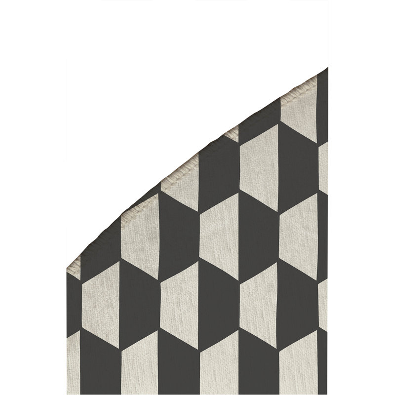 Tapis d'extérieur antidérapant Hex, Rond 5 pi
