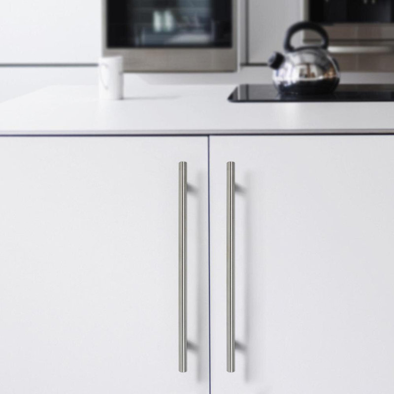 Bar Pull, 10", Satin Nickel