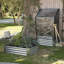 Ensemble de jardin surélevé galvanisé 4 pi x 2 pi 1 pi Tahzeeb (ensemble de 2)