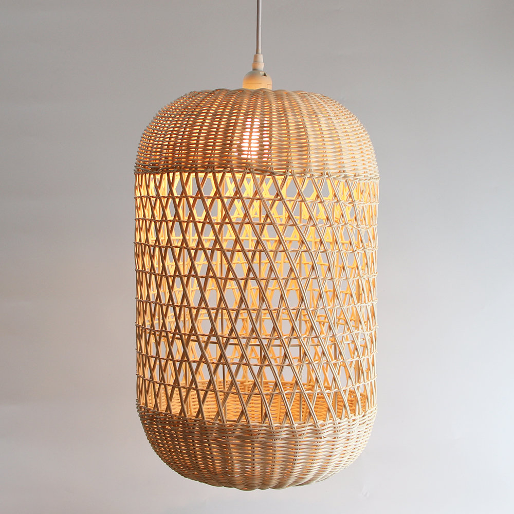 1 - Light Natural Chandelier Pendant