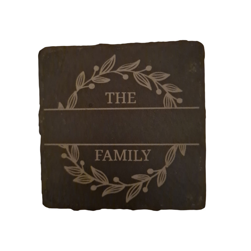 Square 1 Piece Coaster, Yes