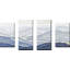 Blue Mountains - 4 pièces, reproduction sur toile tendue-118000140