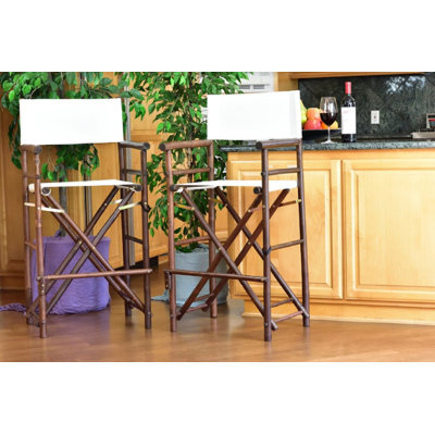 Allard Bamboo 30" Patio Bar Stool