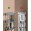 Nolans 158cm H x 43cm W Metal Ladder Bookcase-2020535197