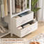 Porte-vêtements sur pied avec armoire à 2 tiroirs Jeremyiah-659662008