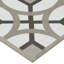 Tuile de champ en porcelaine 8 po x 8 po Encausto